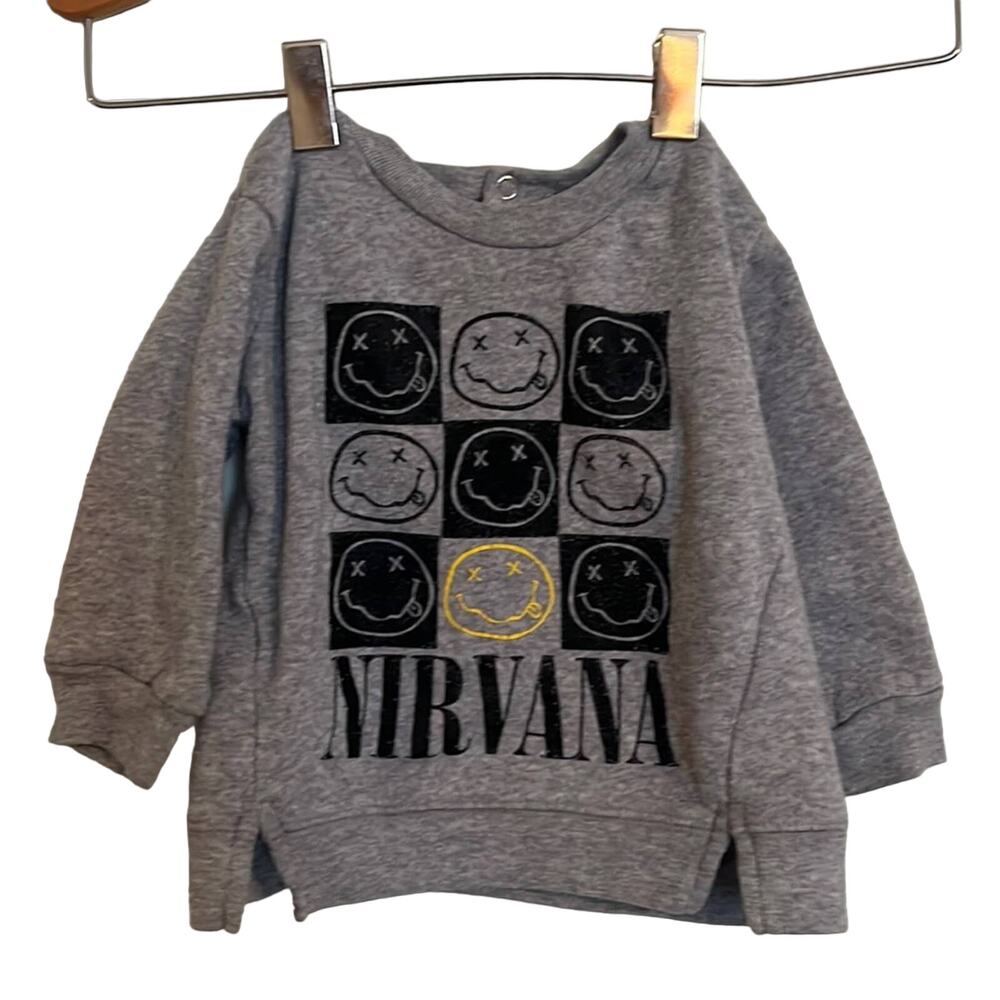 Nirvana Baby Sweater- 90s Nostalgia